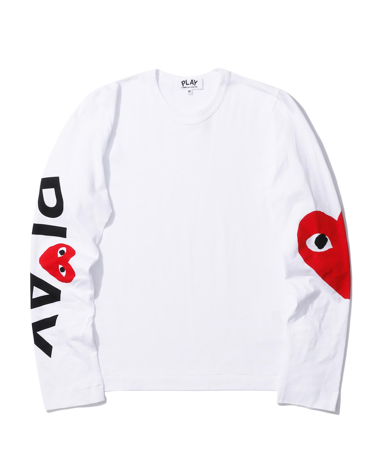 Heart logo tee by COMME DES GARCONS