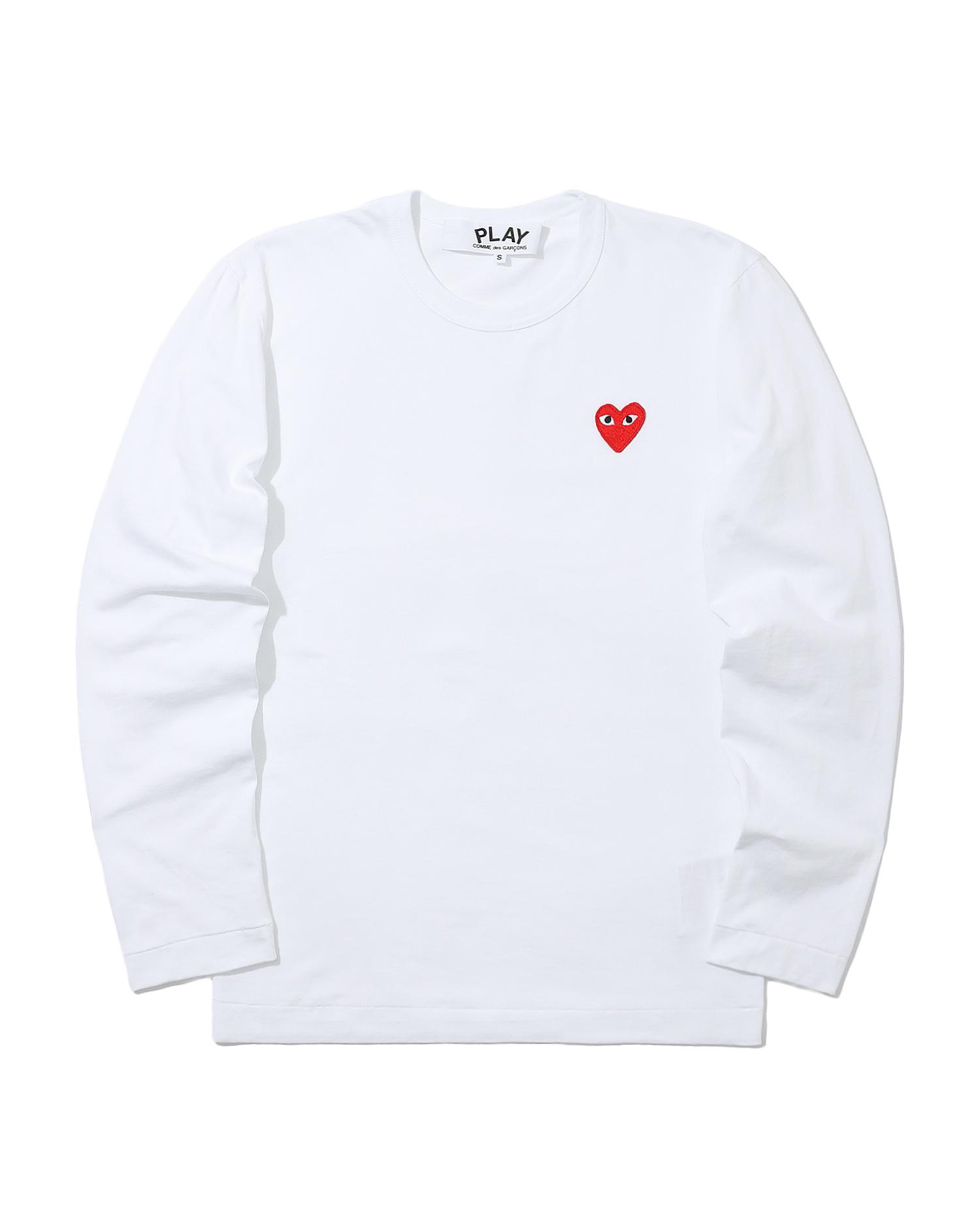 Heart logo tee by COMME DES GARCONS