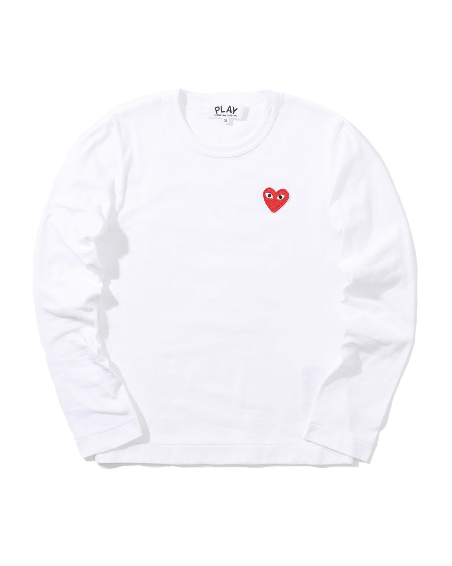 Heart logo tee by COMME DES GARCONS
