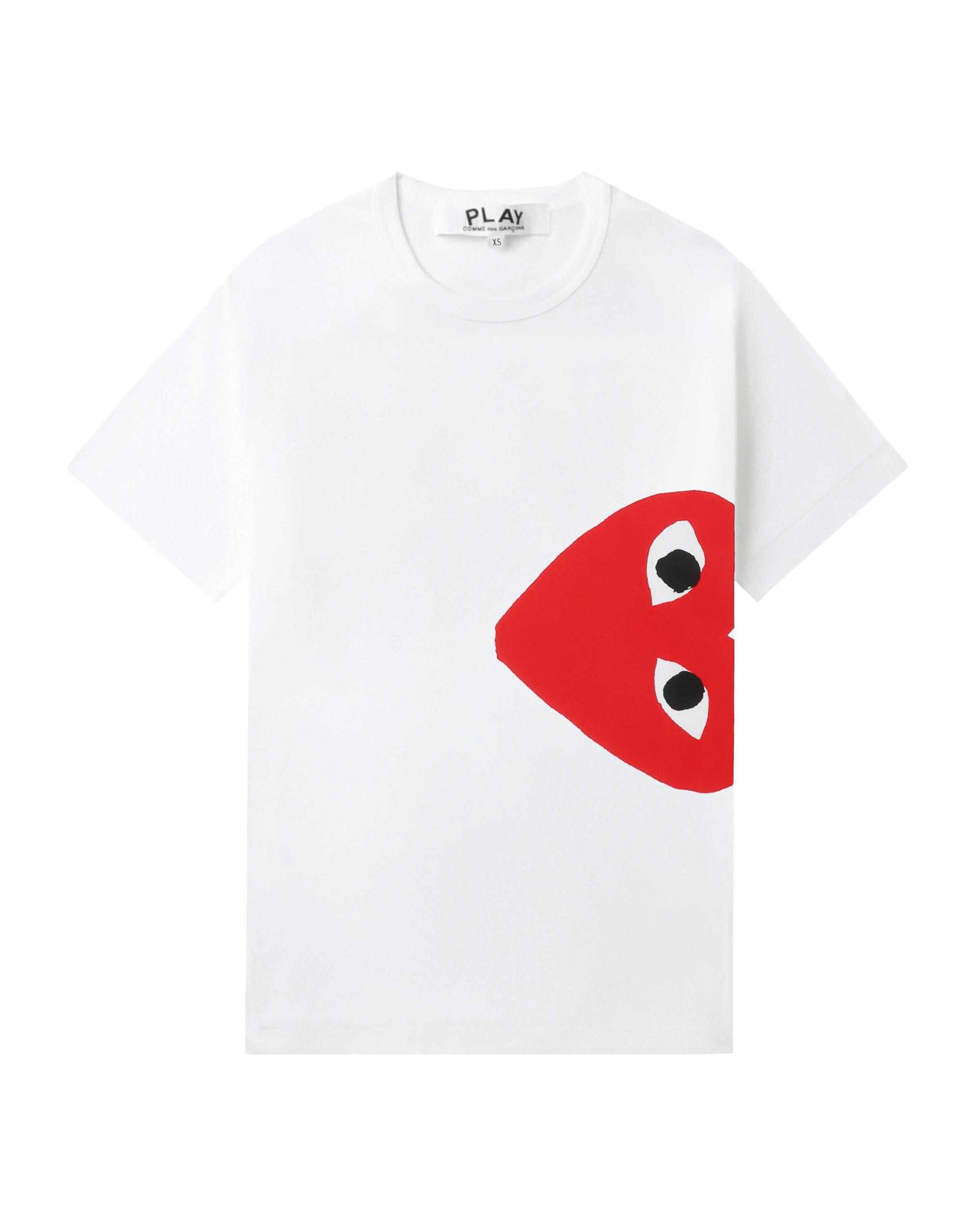 Heart logo tee by COMME DES GARCONS