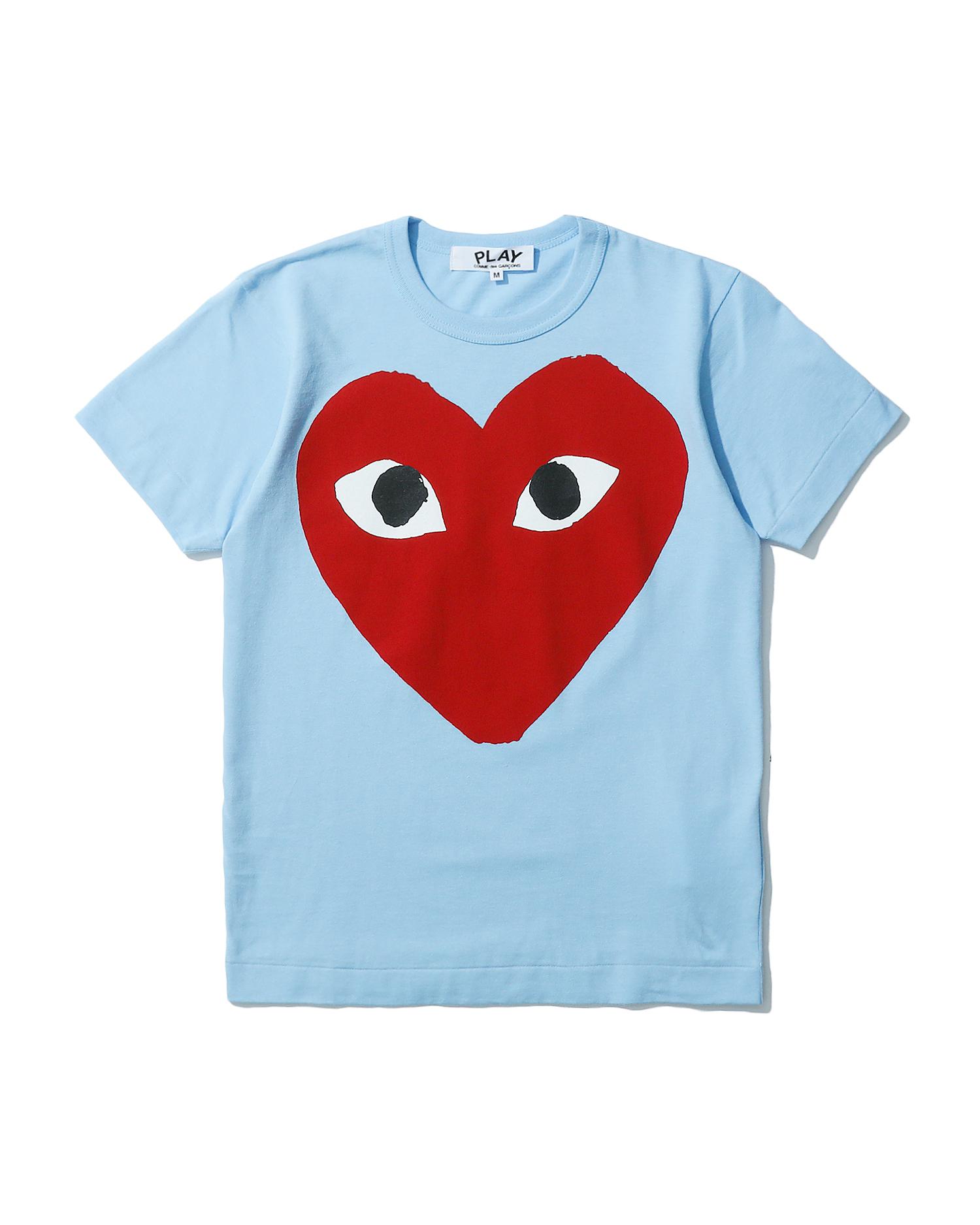 Heart logo tee by COMME DES GARCONS