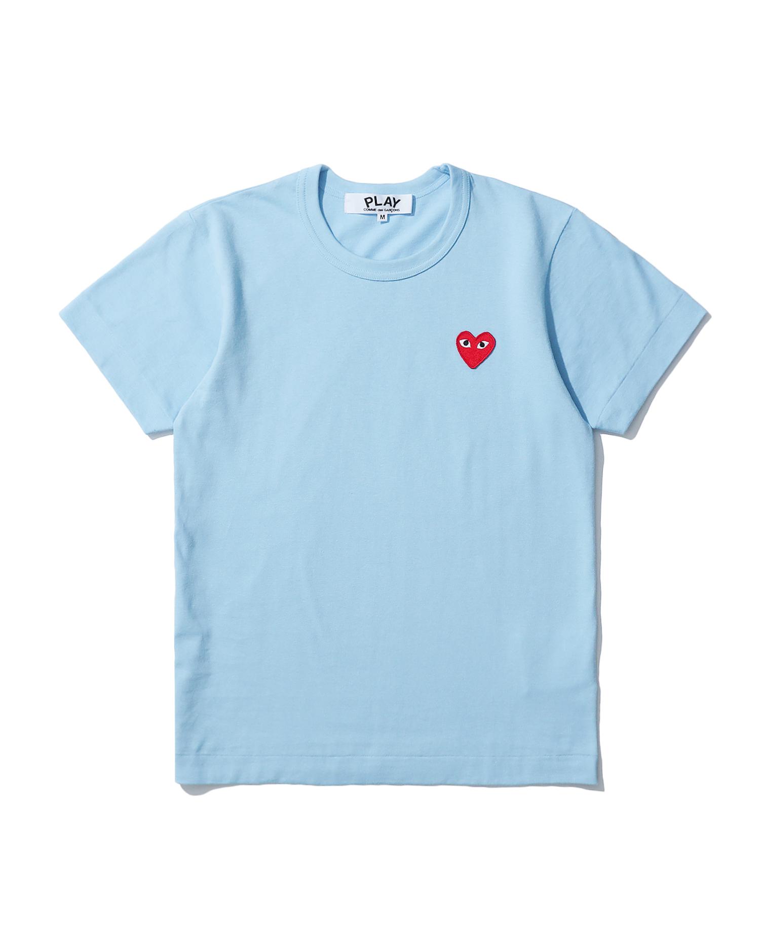 Heart patch tee by COMME DES GARCONS