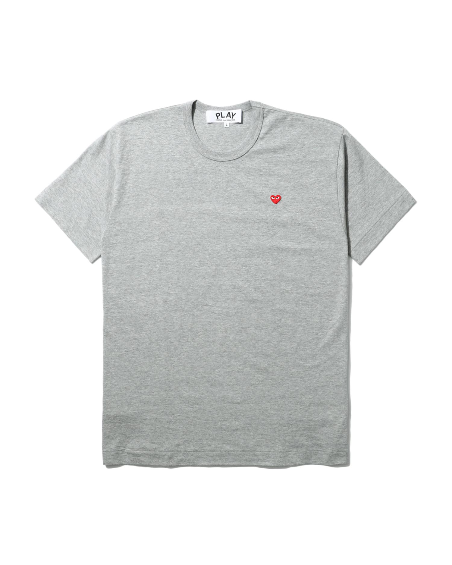 Heart patch tee by COMME DES GARCONS
