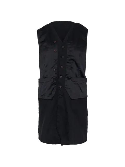 Heavy Kersey vest by COMME DES GARCONS