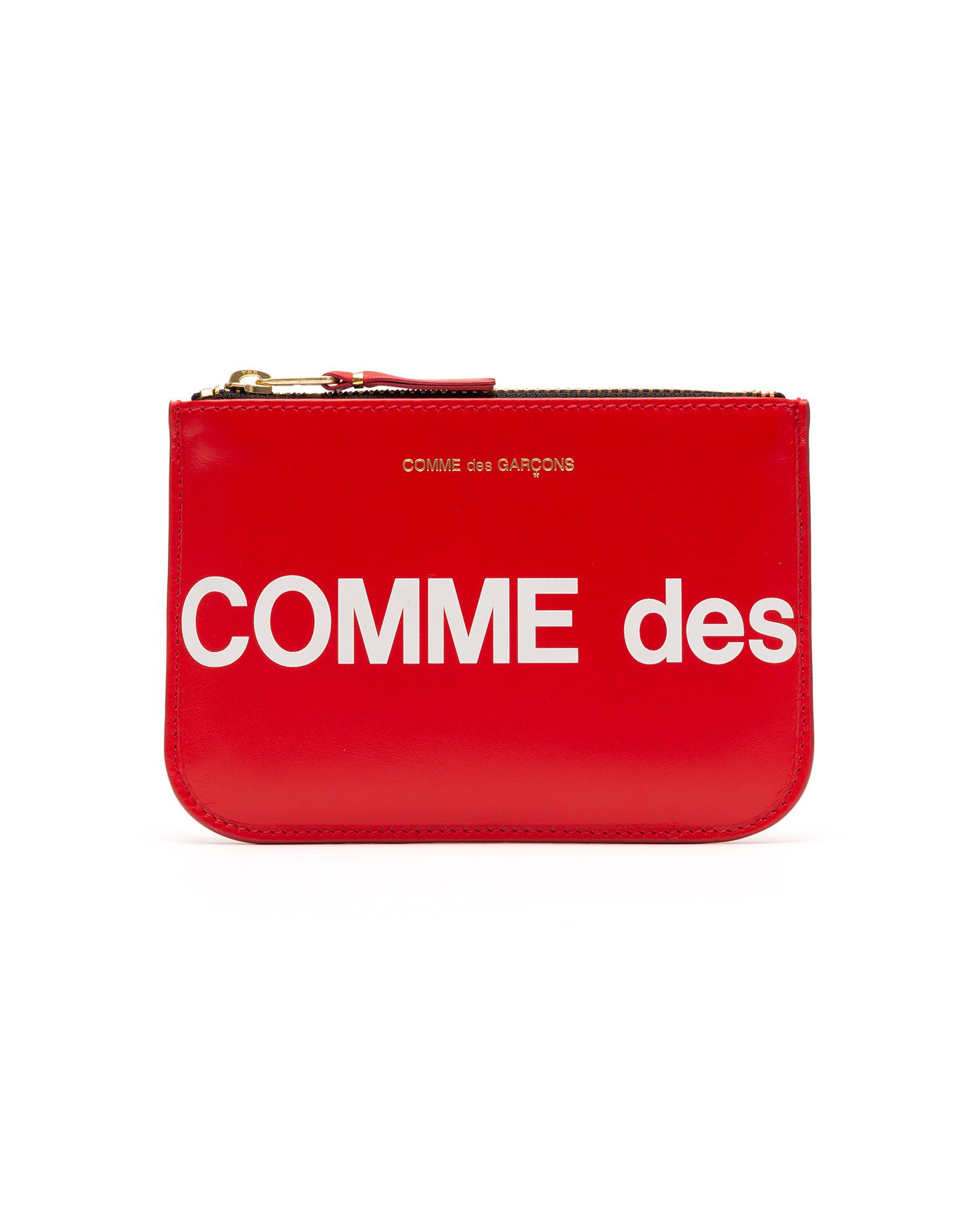 Logo coin purse by COMME DES GARCONS