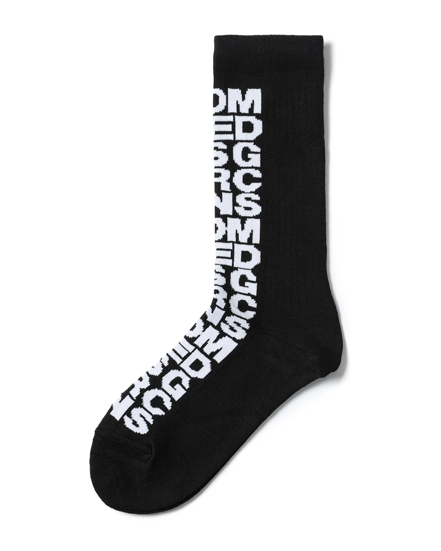 Logo intarsia socks by COMME DES GARCONS