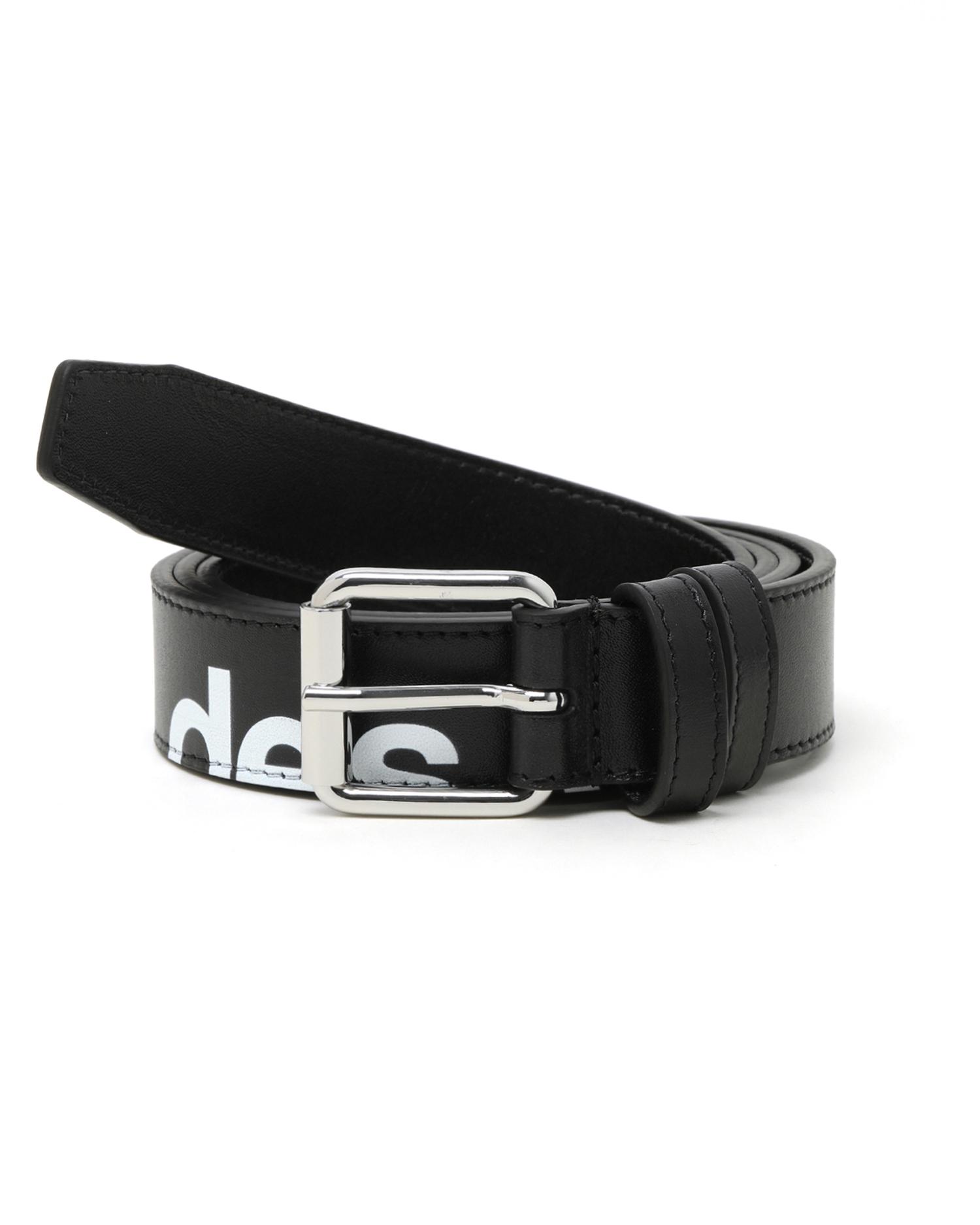 Logo print belt by COMME DES GARCONS