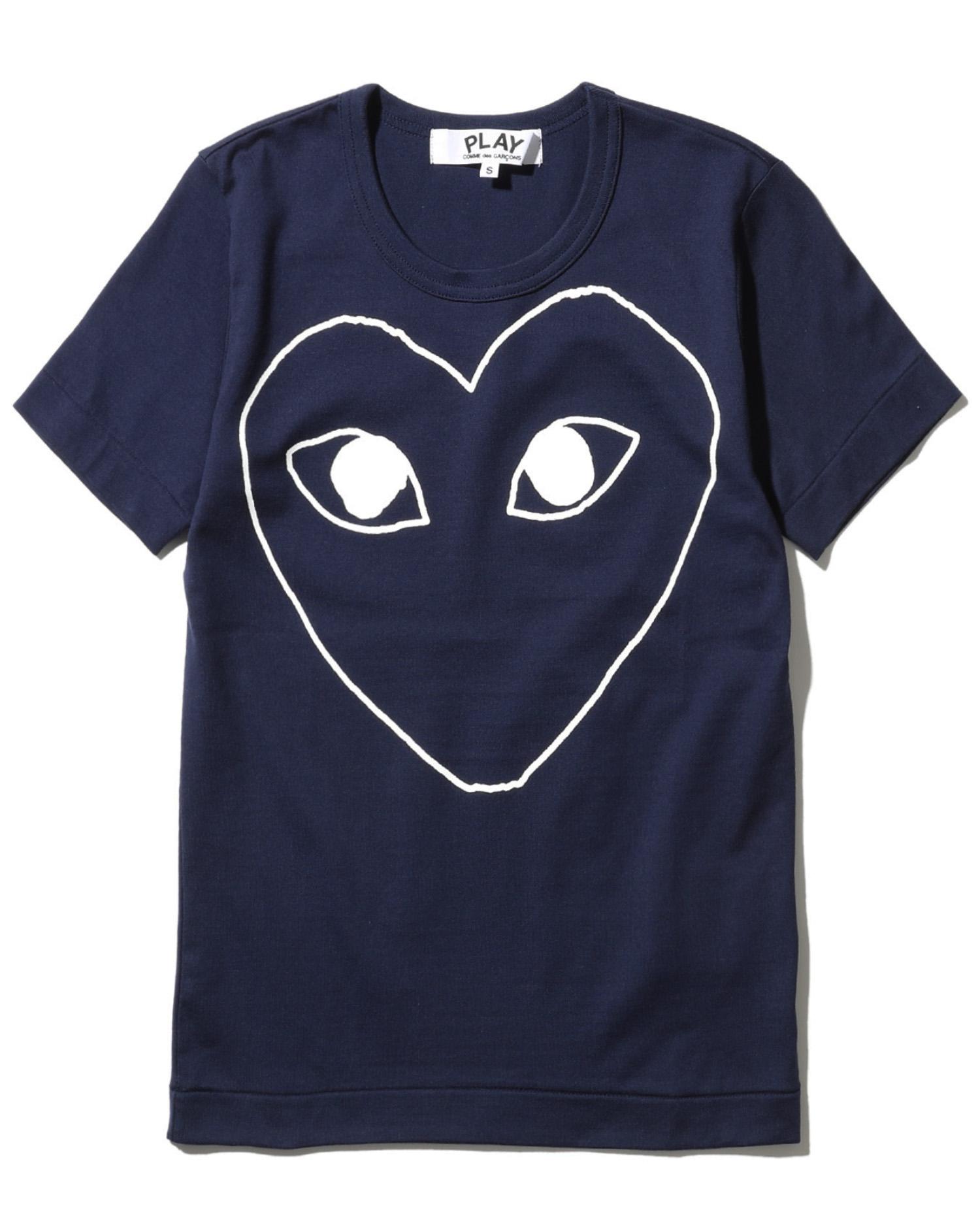 Logo sketch tee by COMME DES GARCONS