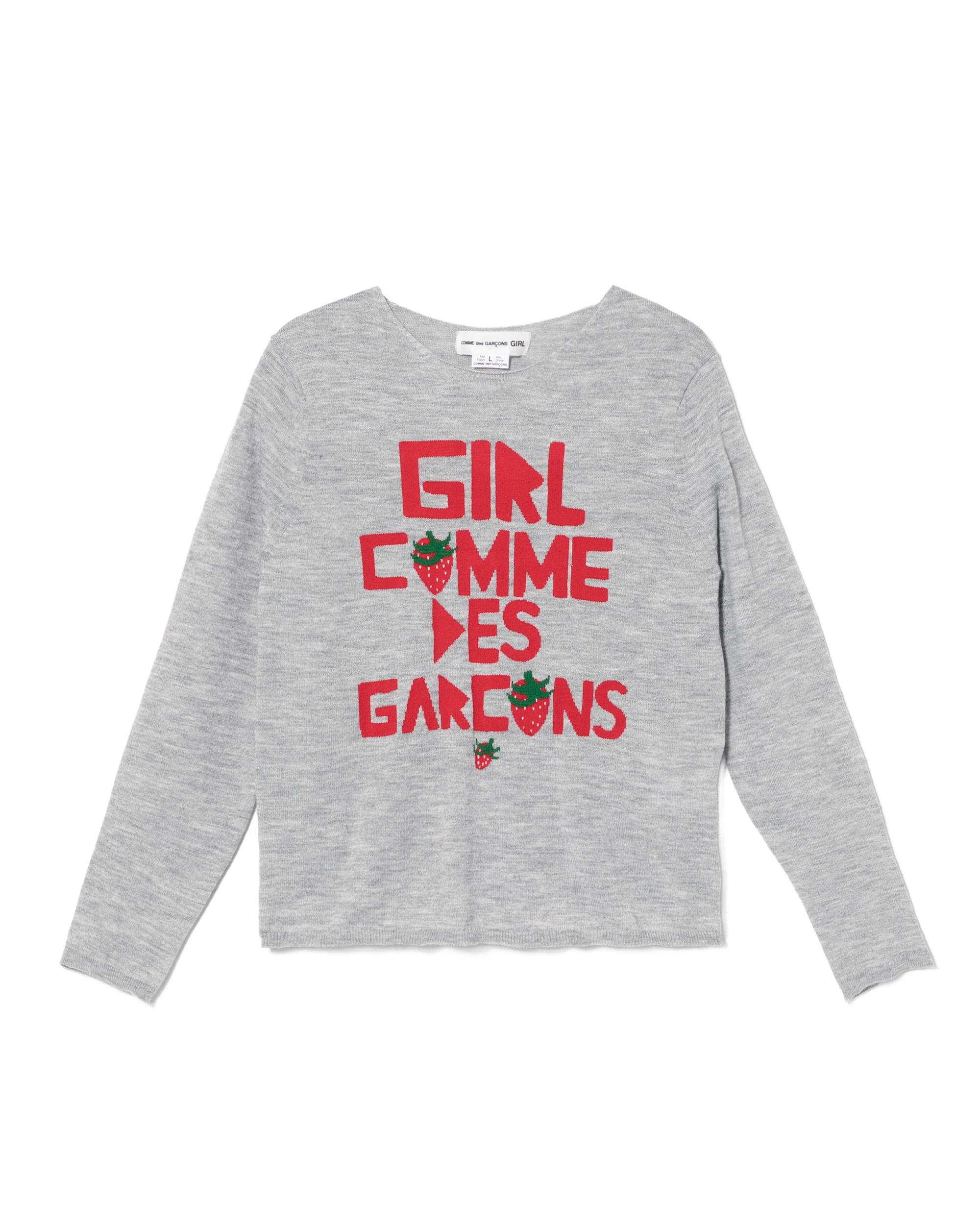 Logo sweater by COMME DES GARCONS