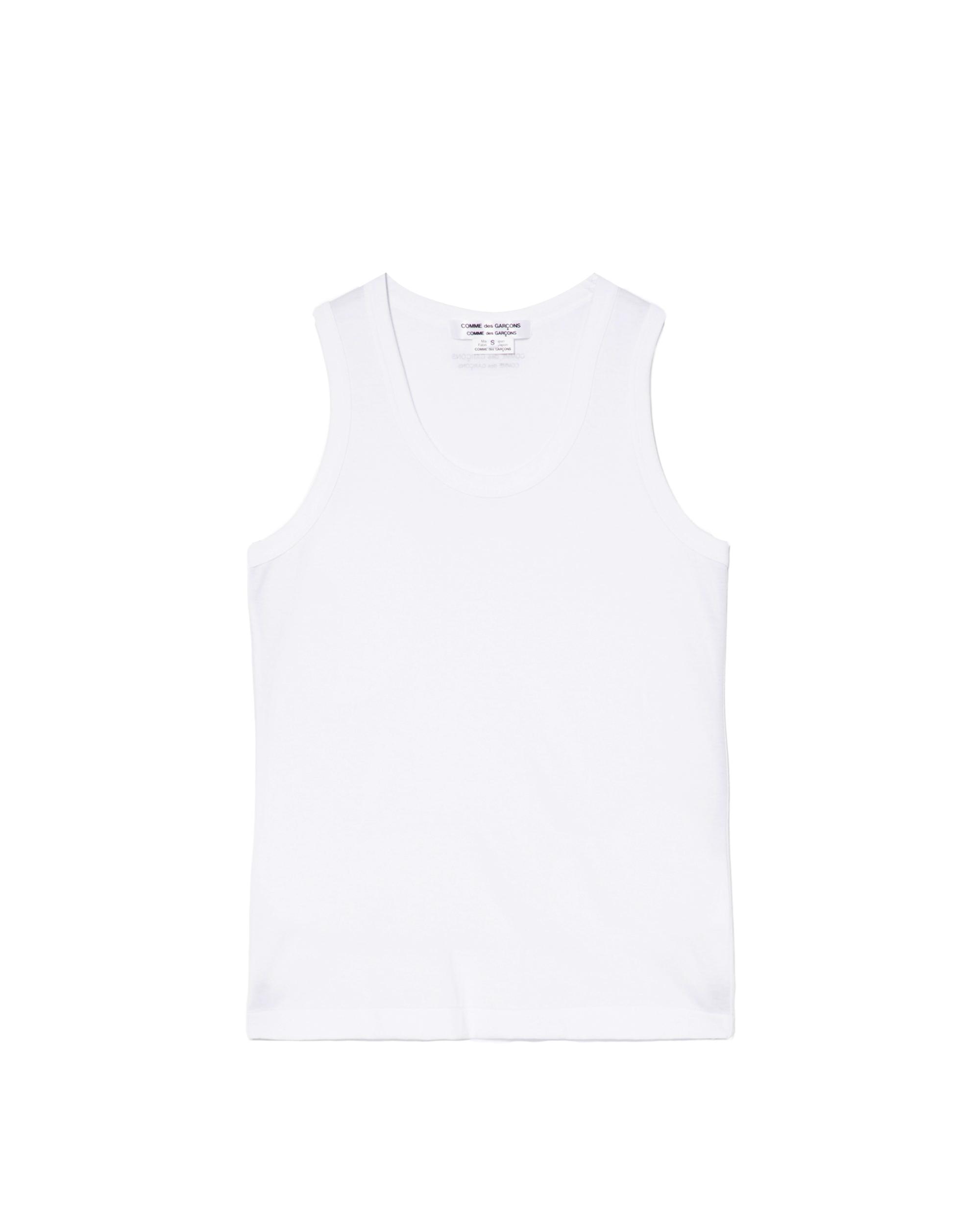 Logo tank top by COMME DES GARCONS