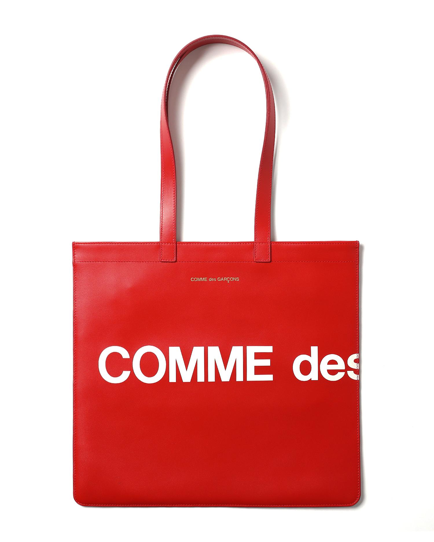 Logo top handle bag by COMME DES GARCONS