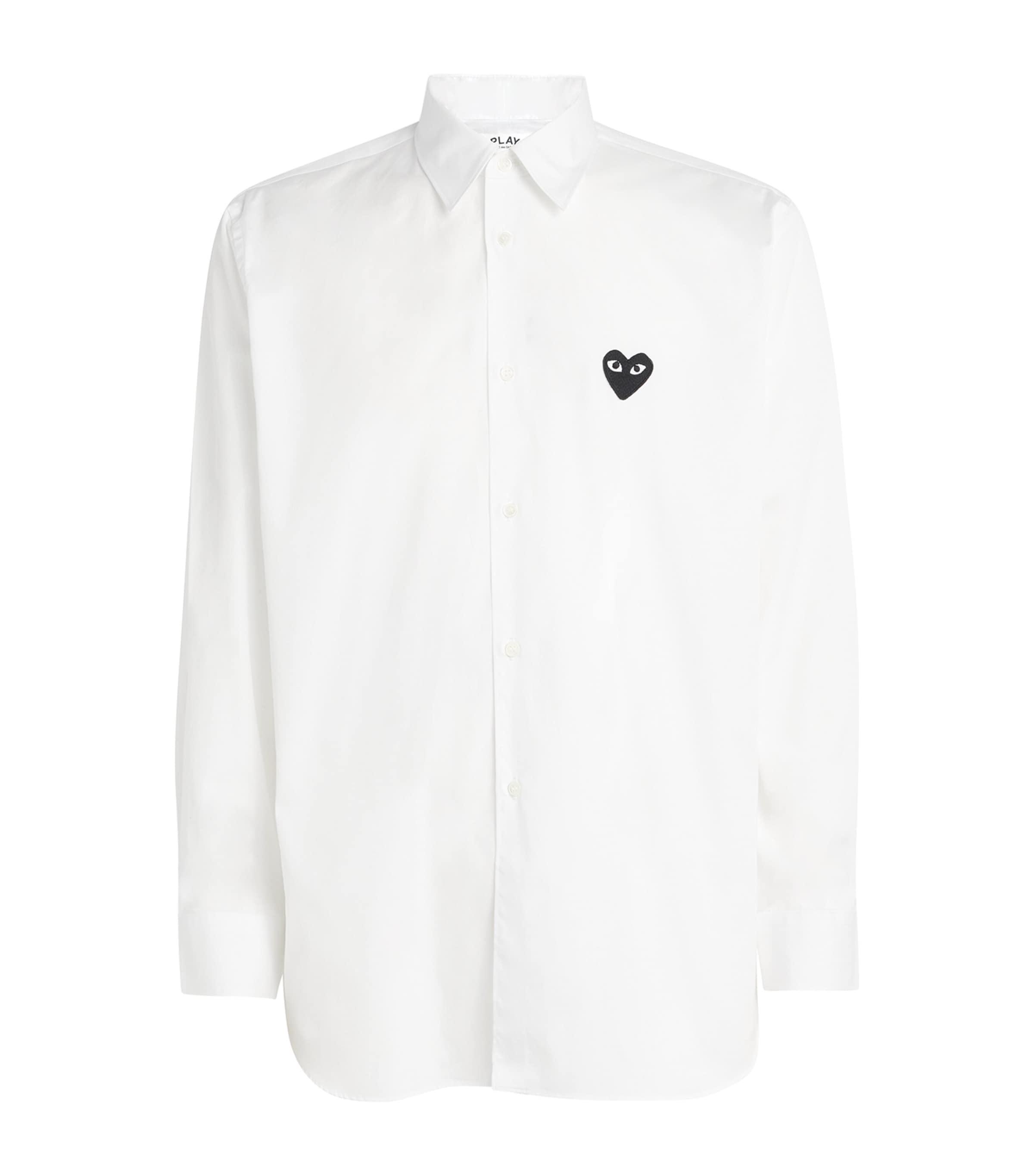 Long-Sleeve Heart Shirt by COMME DES GARCONS