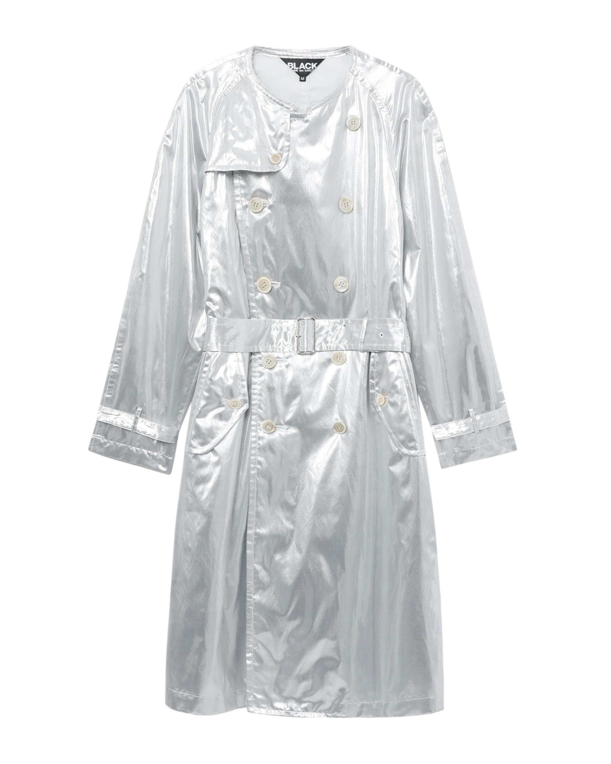 Metallic trench coat by COMME DES GARCONS