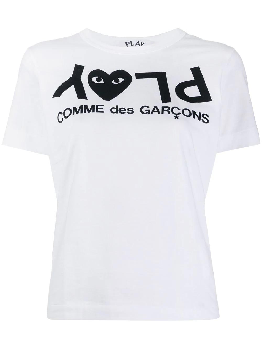 PLAY logo T-shirt by COMME DES GARCONS