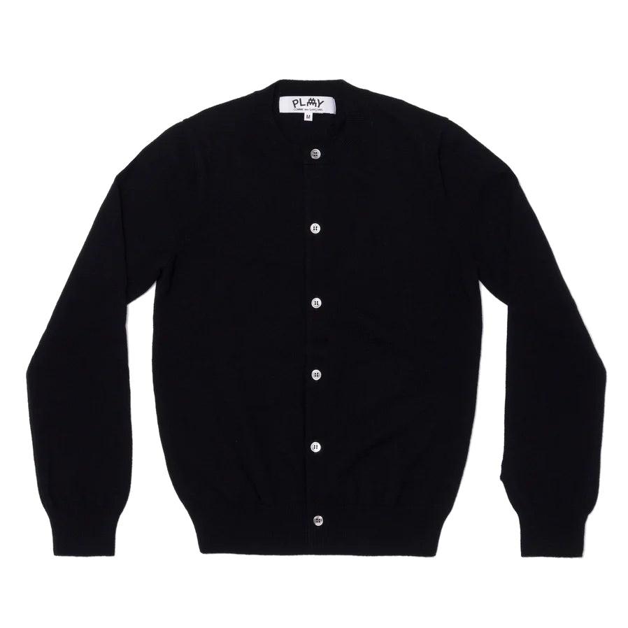 PLAY - the Artist Invader Women's Cardigan - (N087)(Navy) by COMME DES GARCONS