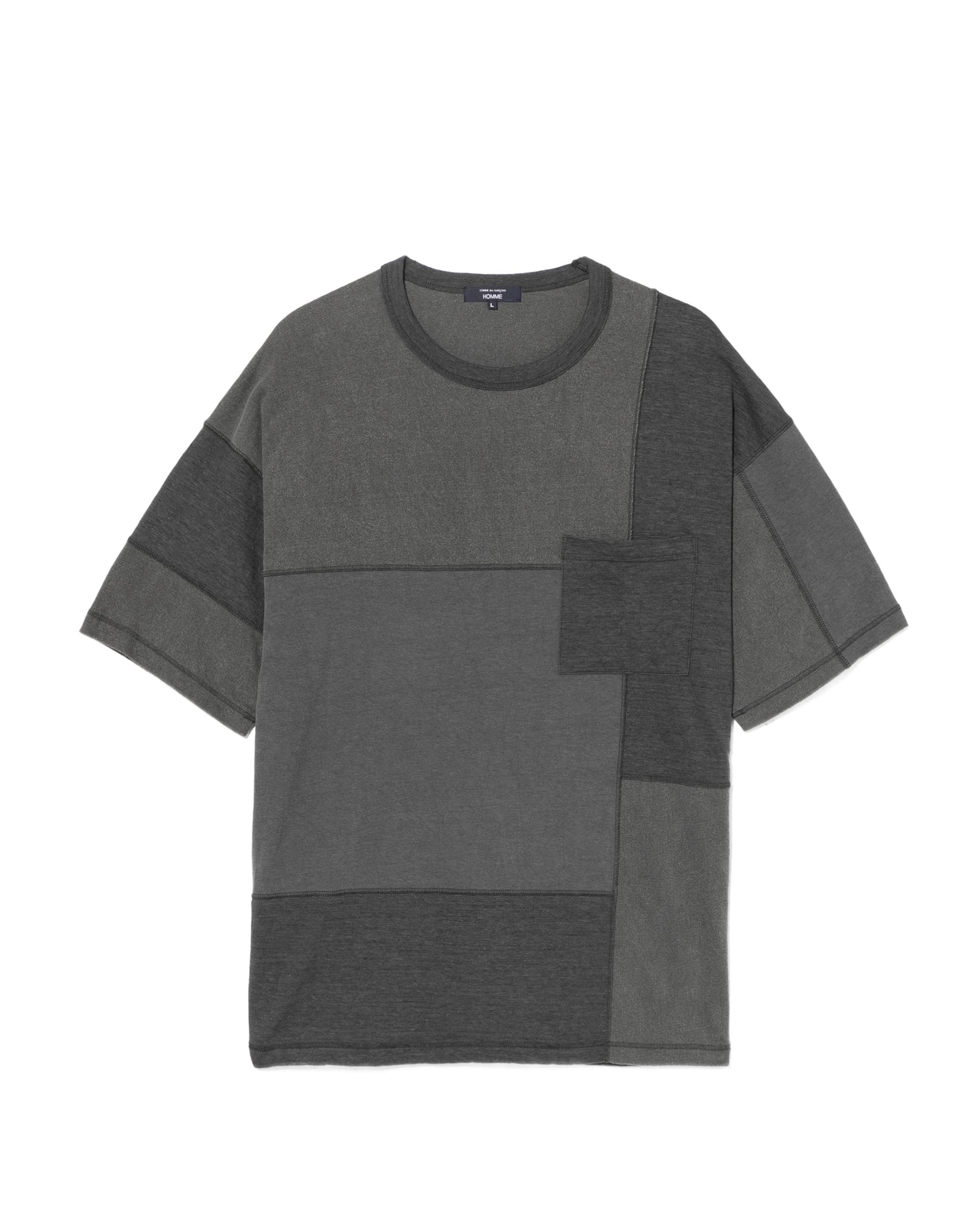 Panelled pocket tee by COMME DES GARCONS