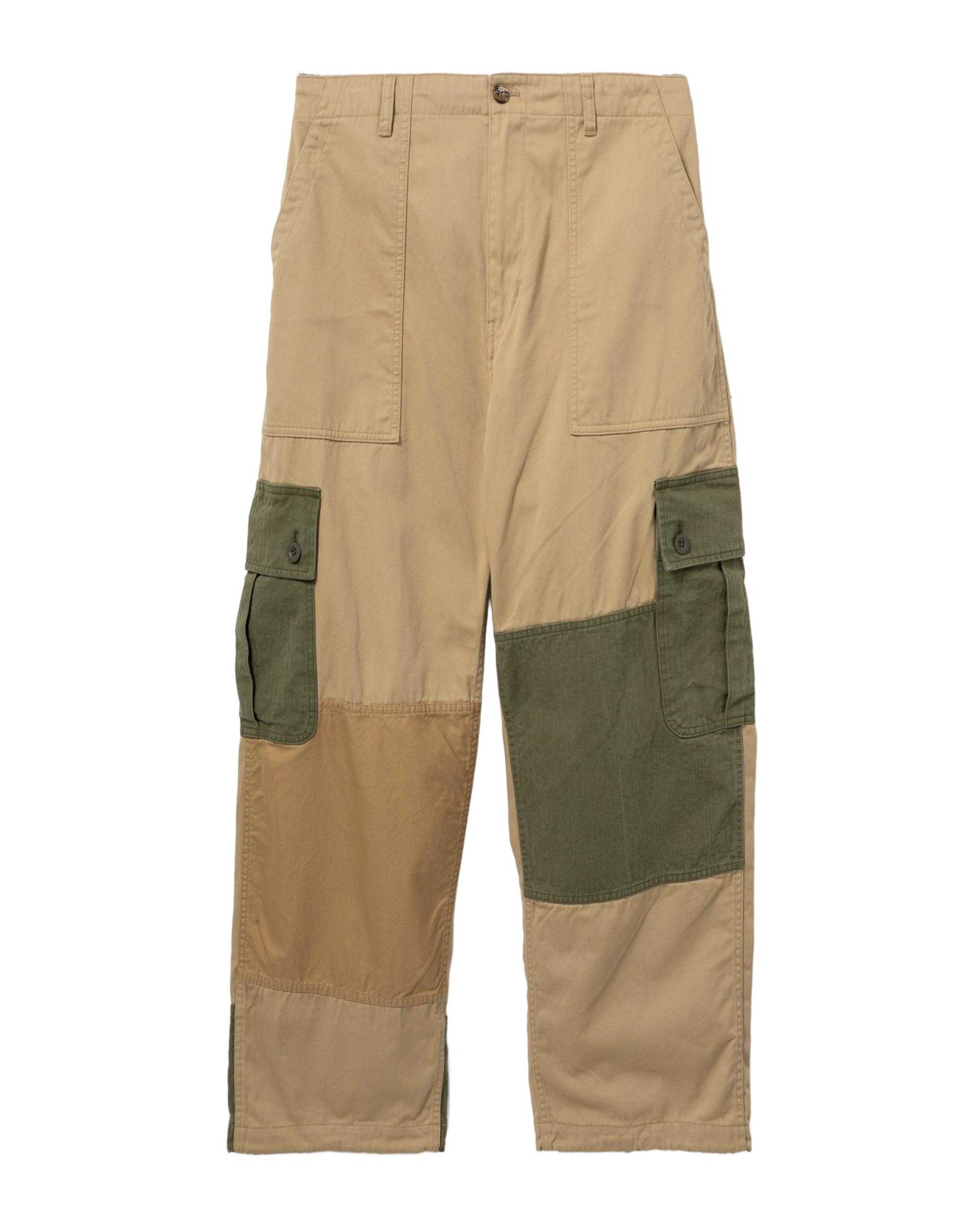 Panelled worker pants by COMME DES GARCONS
