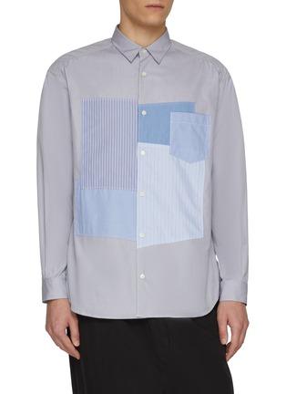 Patchwork Cotton Shirt by COMME DES GARCONS