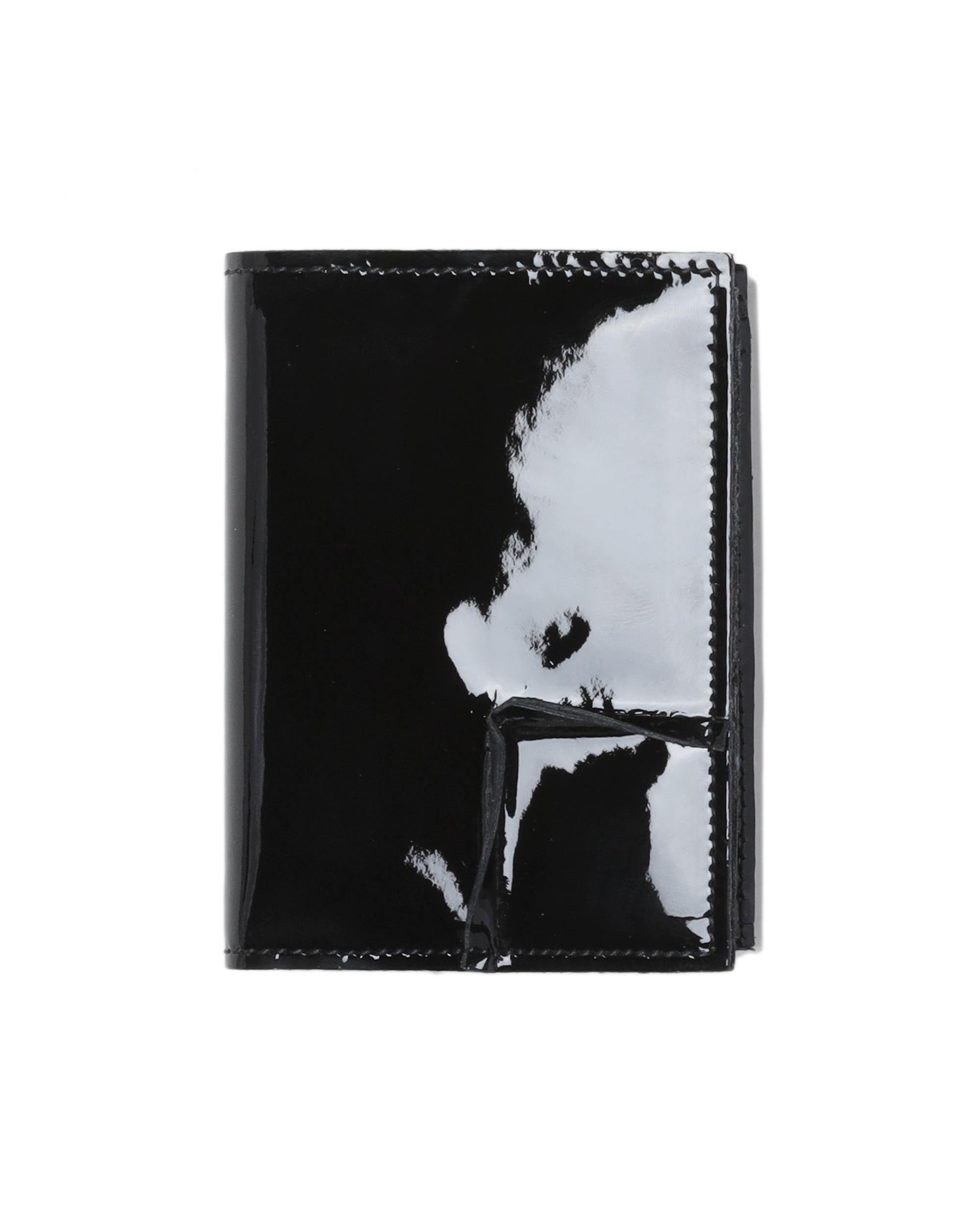 Patent leather wallet by COMME DES GARCONS