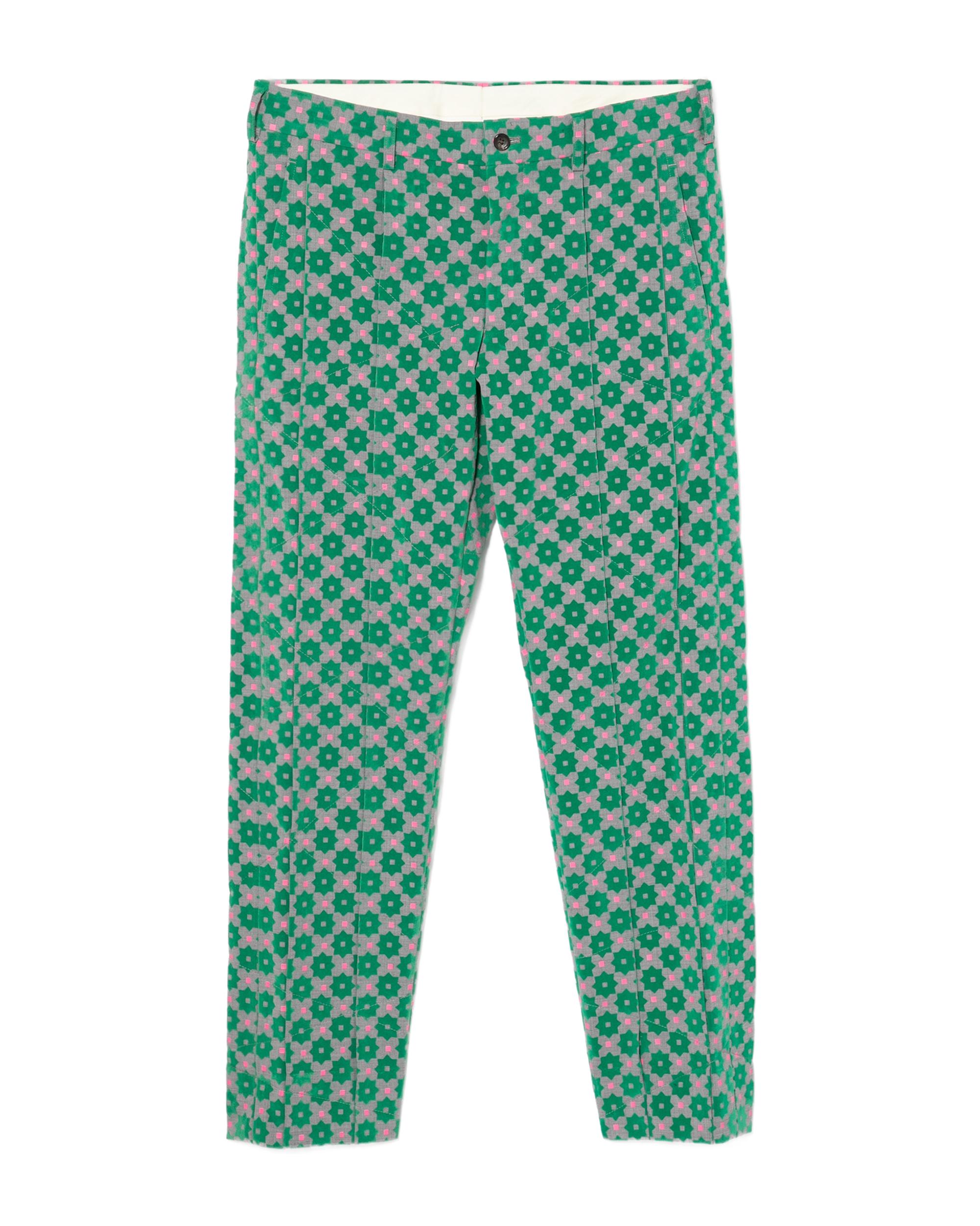 Patterned pants by COMME DES GARCONS
