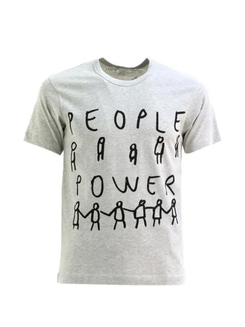 People Power T-Shirt by COMME DES GARCONS
