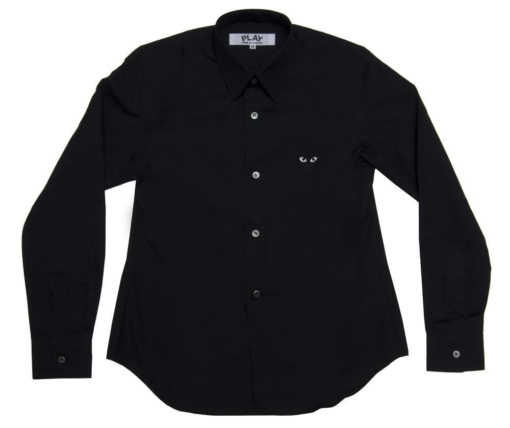 Play -  Black Heart Shirt - (B003)(B004)(Black) by COMME DES GARCONS
