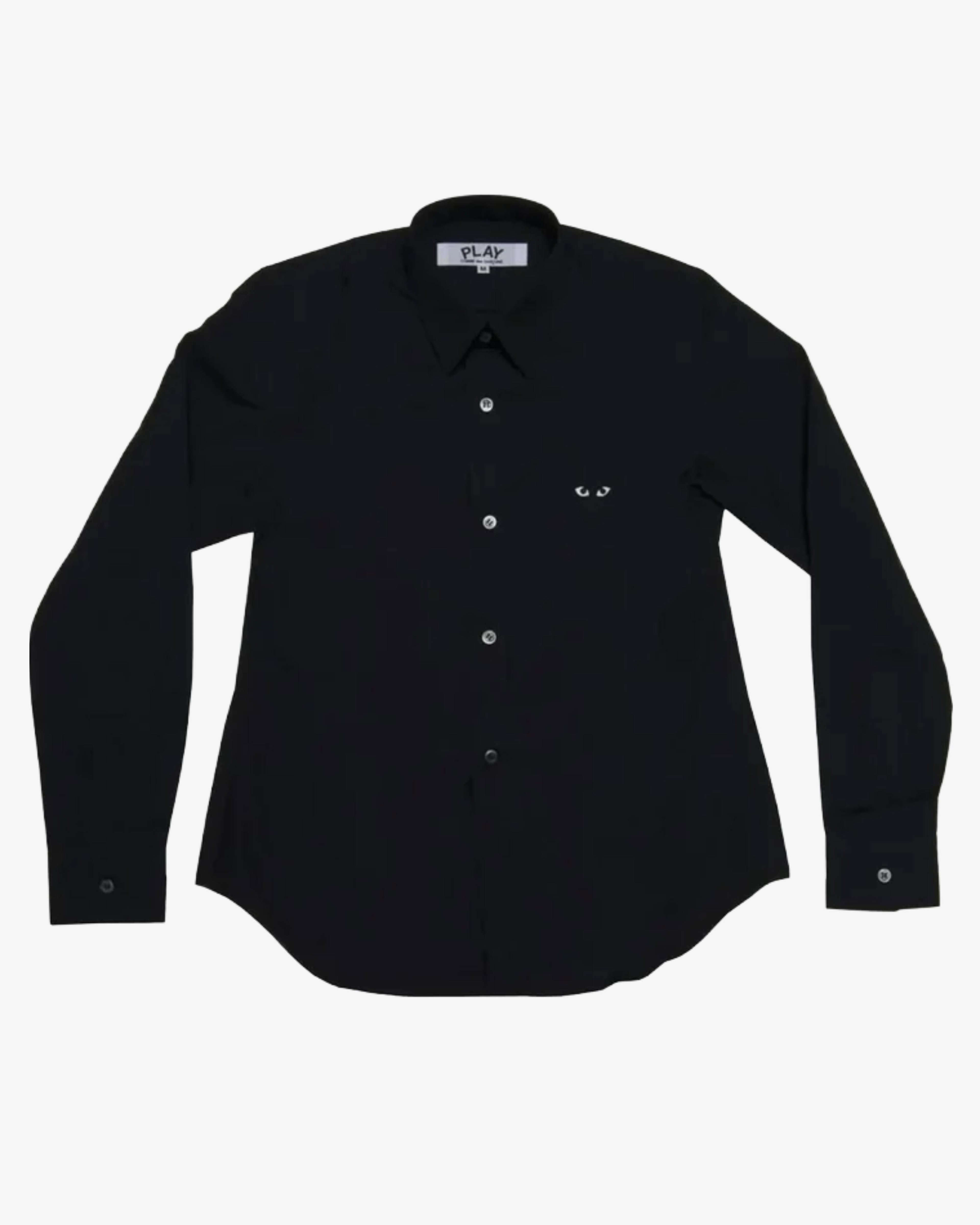 Play - Black Heart Shirt - (Black) by COMME DES GARCONS