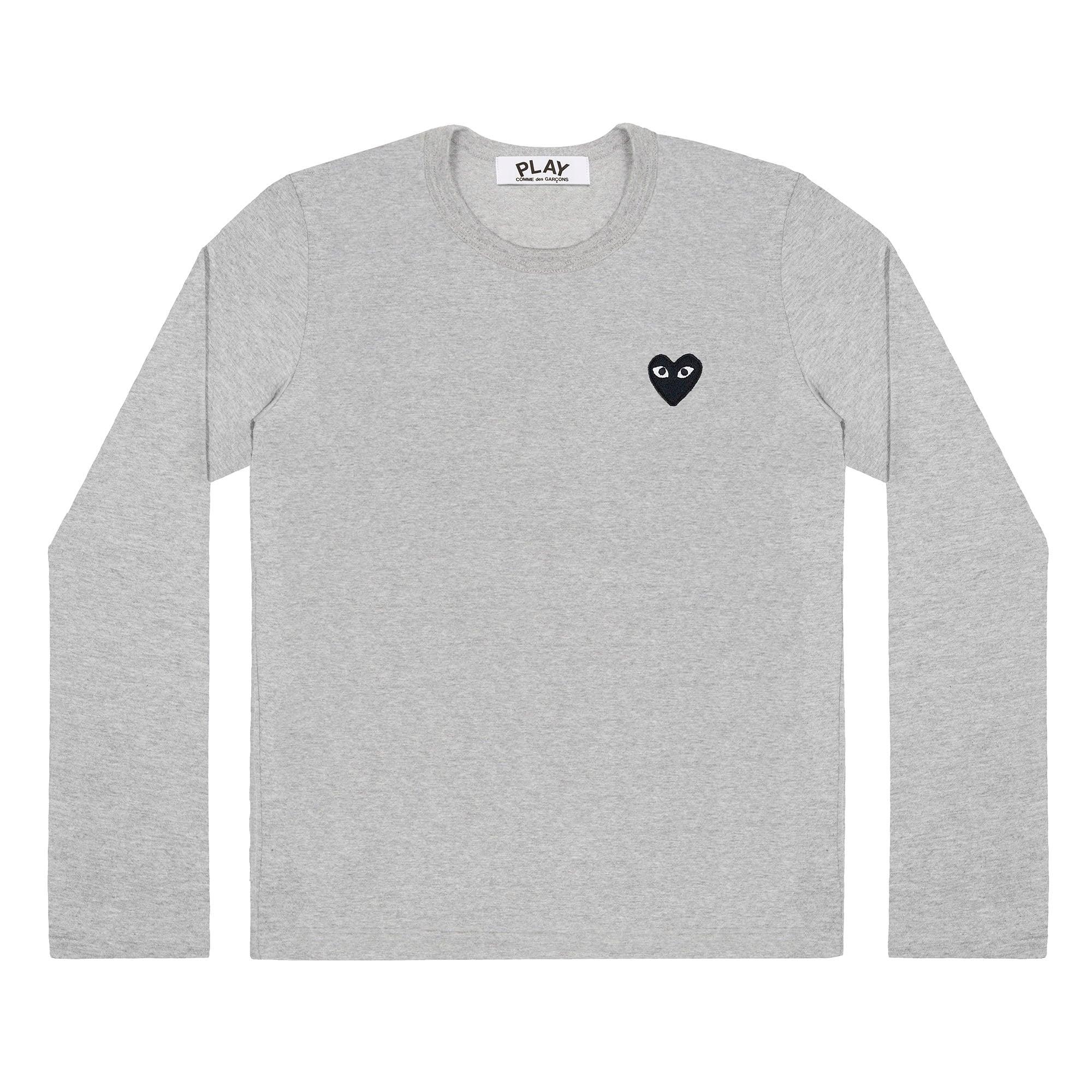 Play Comme des Garçons - Black T-Shirt - (Grey) by COMME DES GARCONS