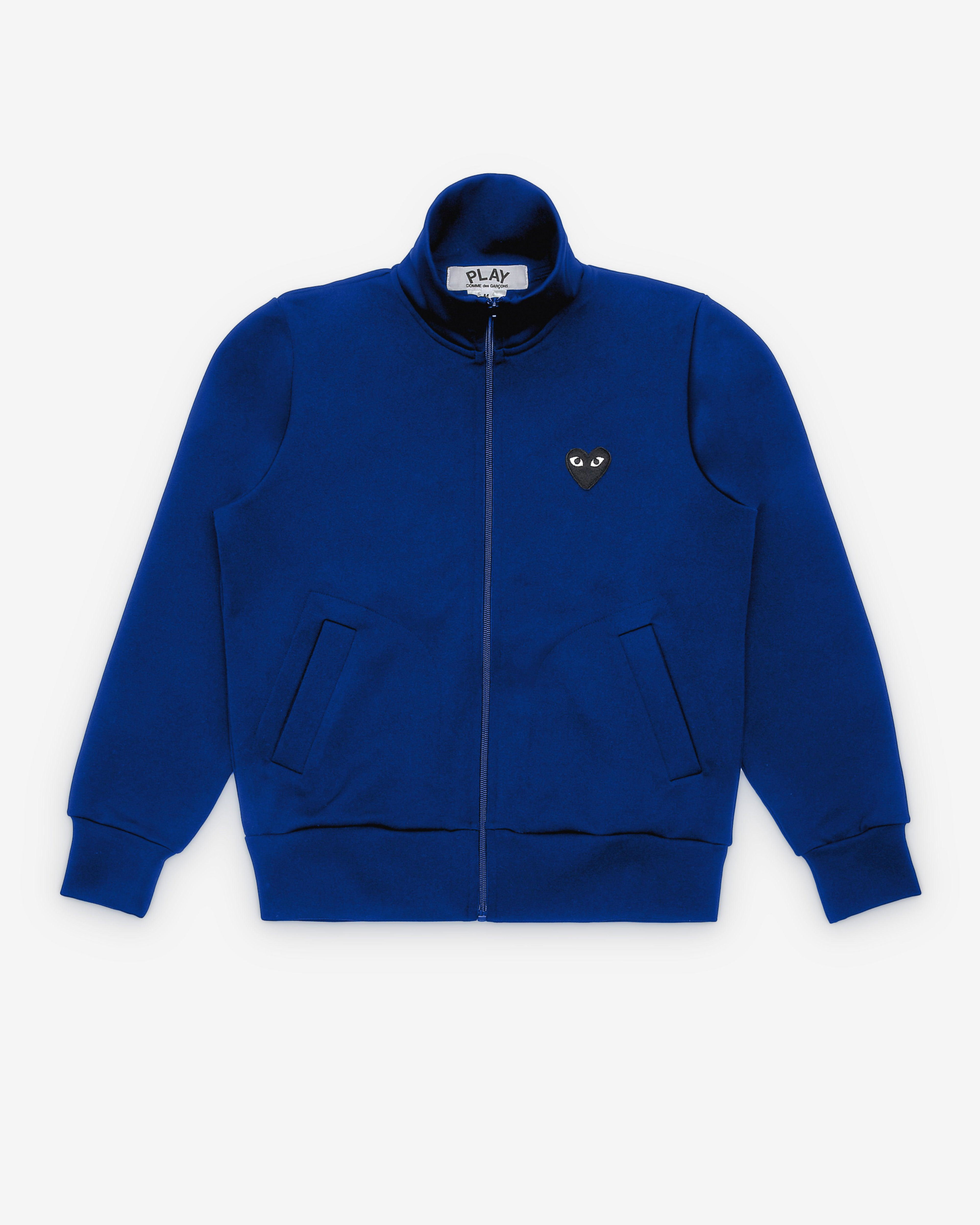 Play Comme des Garçons - Sweatshirt with Big Heart - (Navy) by COMME DES GARCONS