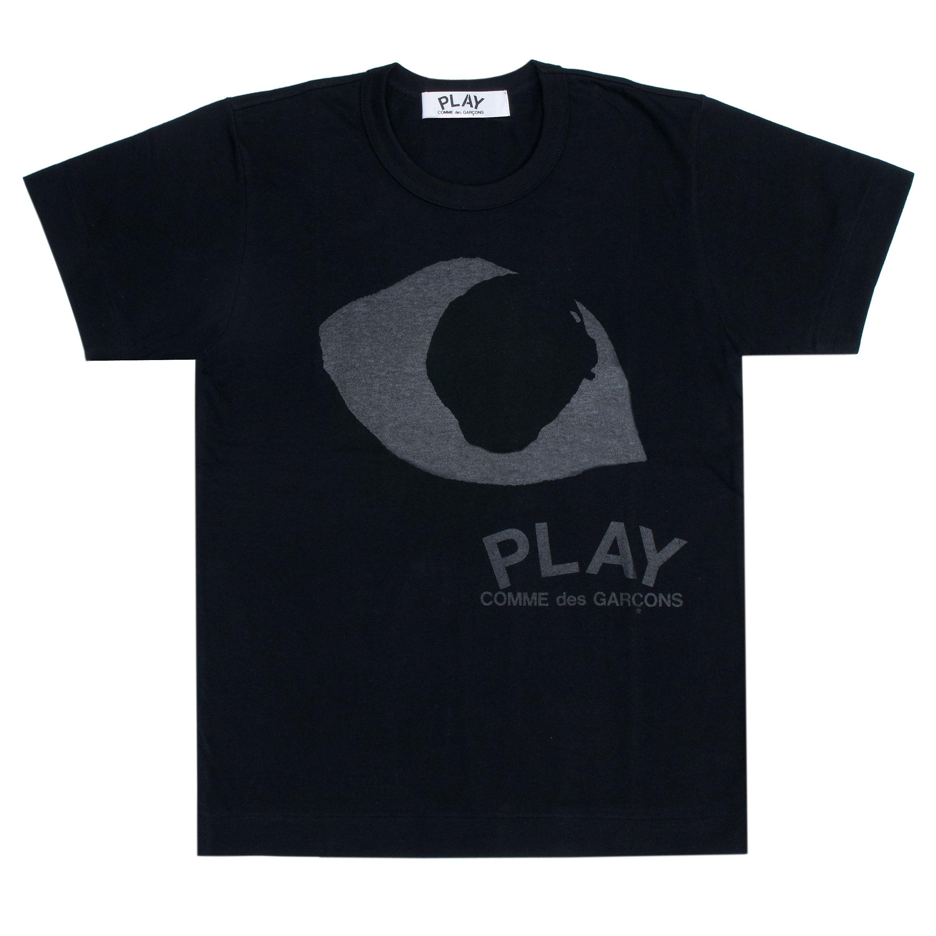 Play Comme des Garçons -  T-Shirt - (Black/Black) by COMME DES GARCONS