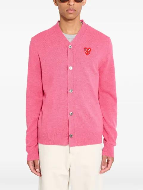 Play Double heart cardigan by COMME DES GARCONS