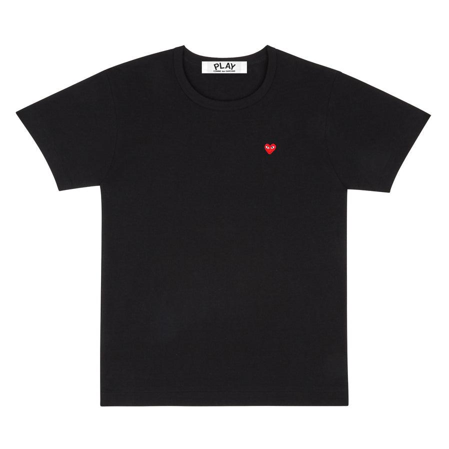 Play - Mini Heart T-Shirt - (Black) by COMME DES GARCONS