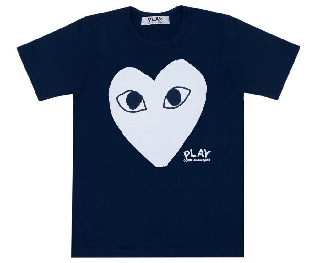 Play Navy T-Shirt by COMME DES GARCONS