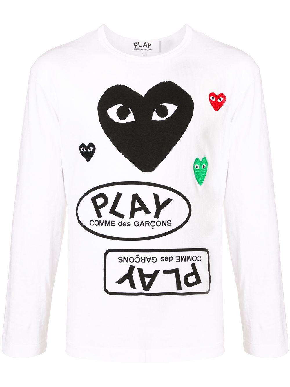 Play T-shirt by COMME DES GARCONS