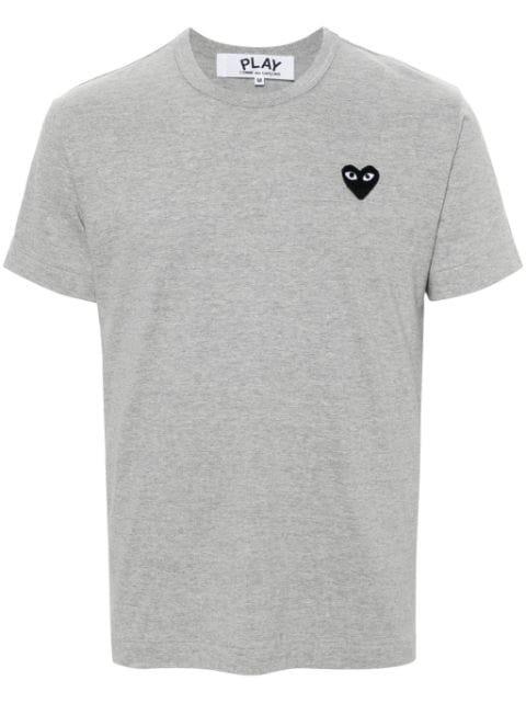 Play heart-emblem T-shirt by COMME DES GARCONS