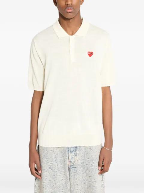 Play heart-patch T-shirt by COMME DES GARCONS