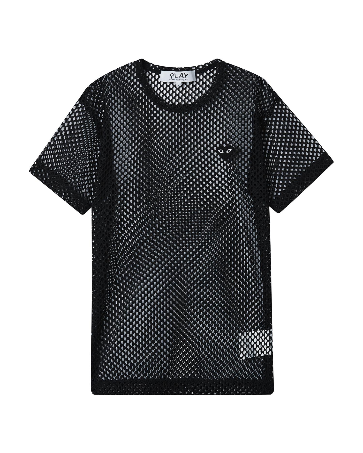 Polyester mesh large top by COMME DES GARCONS
