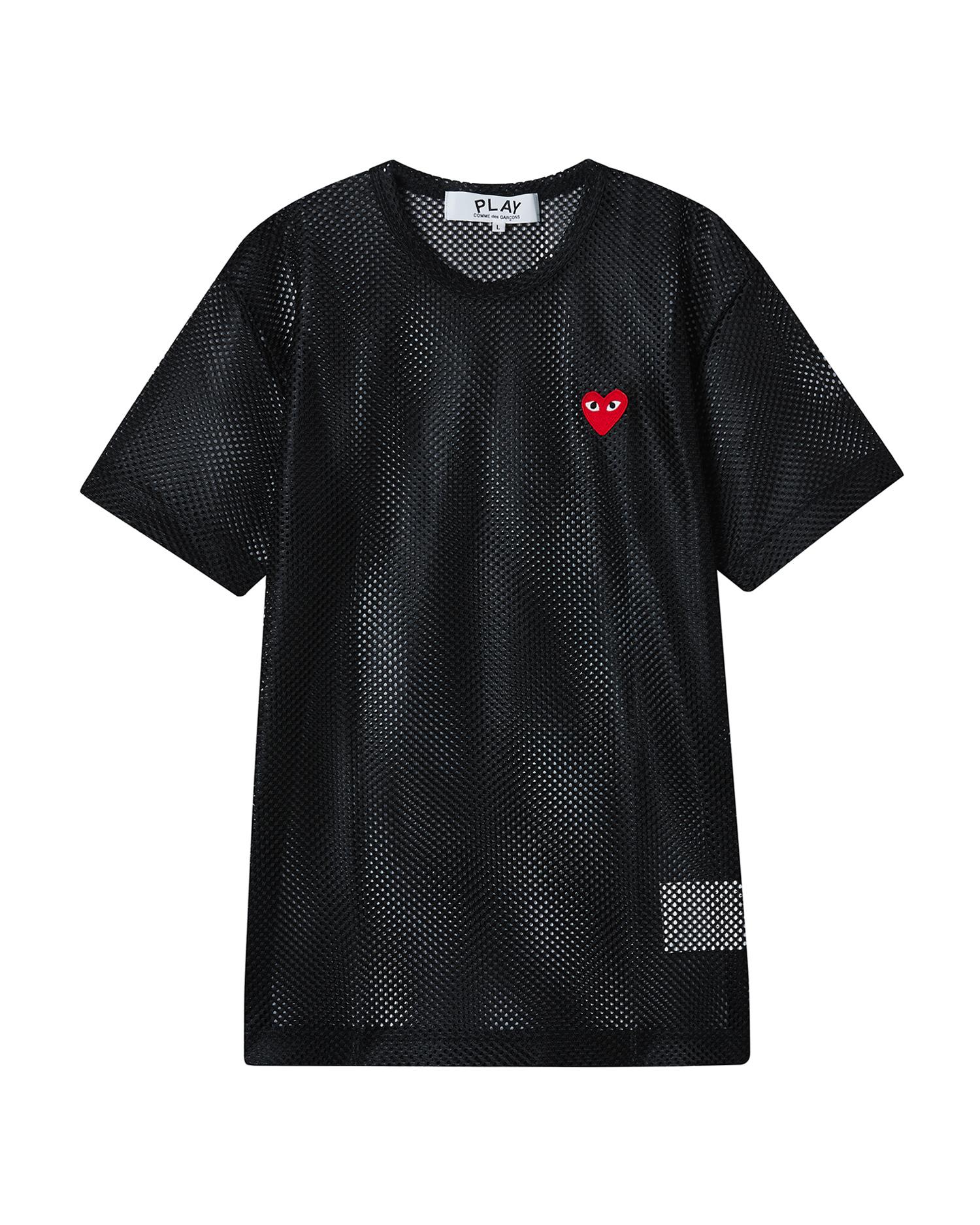 Polyester mesh top by COMME DES GARCONS