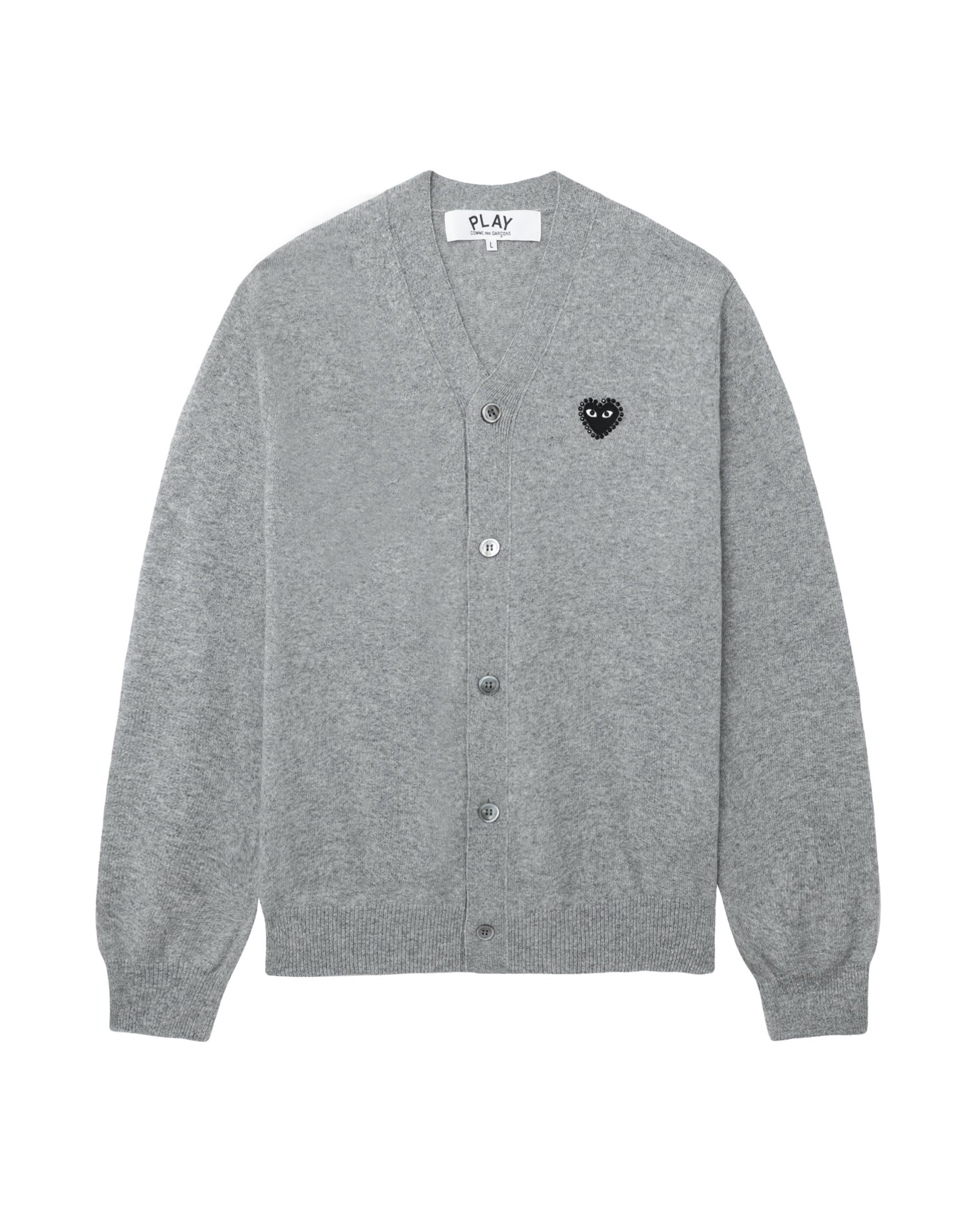 Rhinestone logo cardigan by COMME DES GARCONS