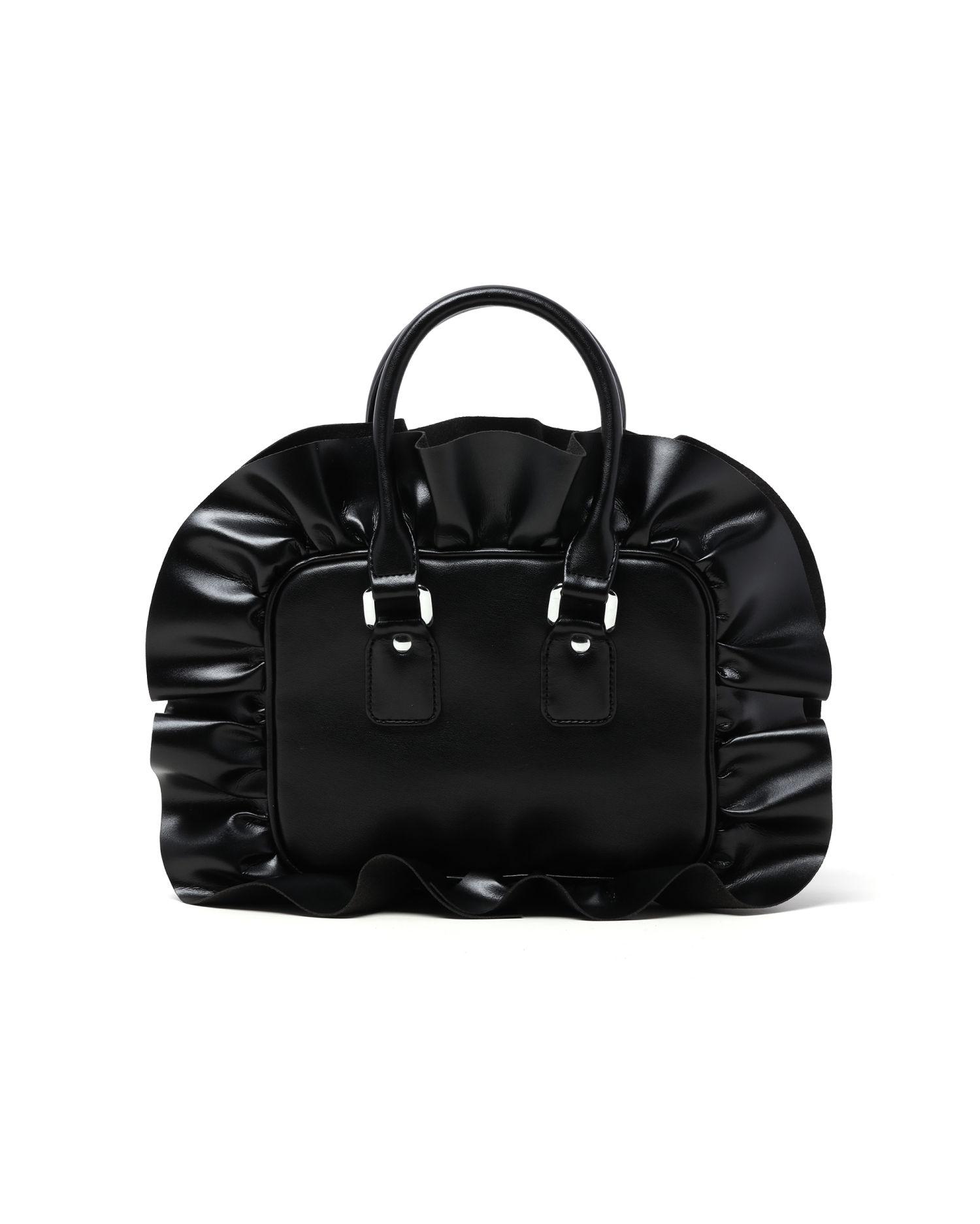 Ruffle trim handbag by COMME DES GARCONS