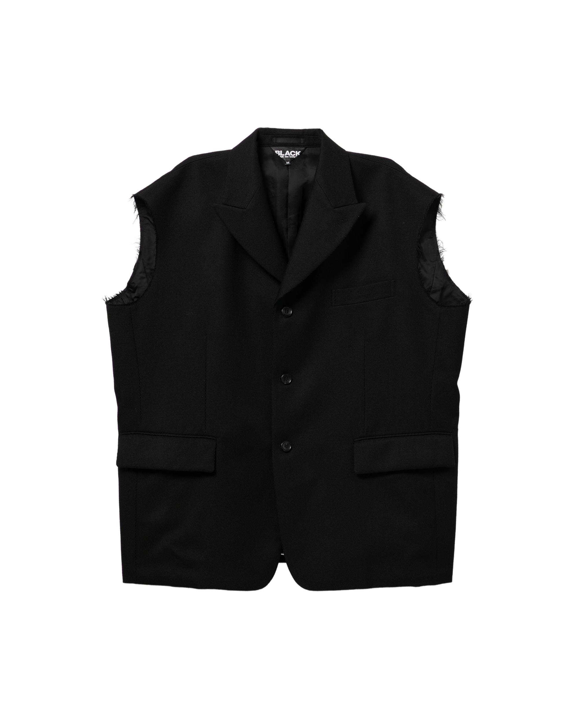 Sleeveless blazer by COMME DES GARCONS