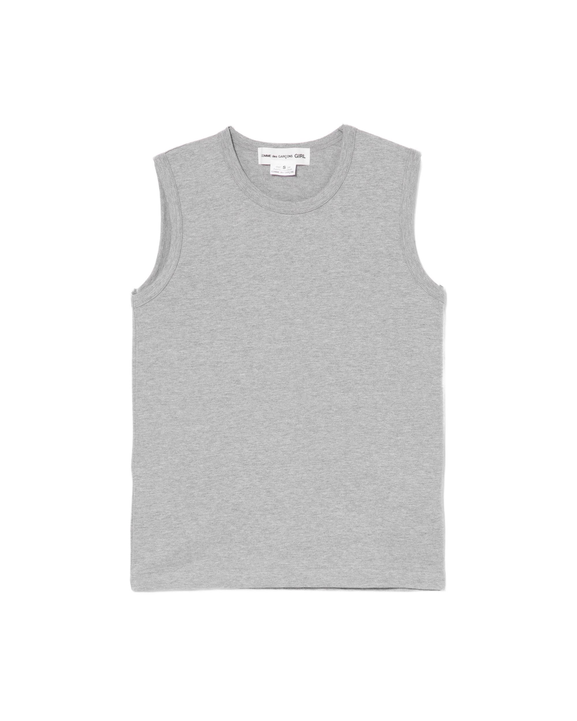 Sleeveless tee by COMME DES GARCONS