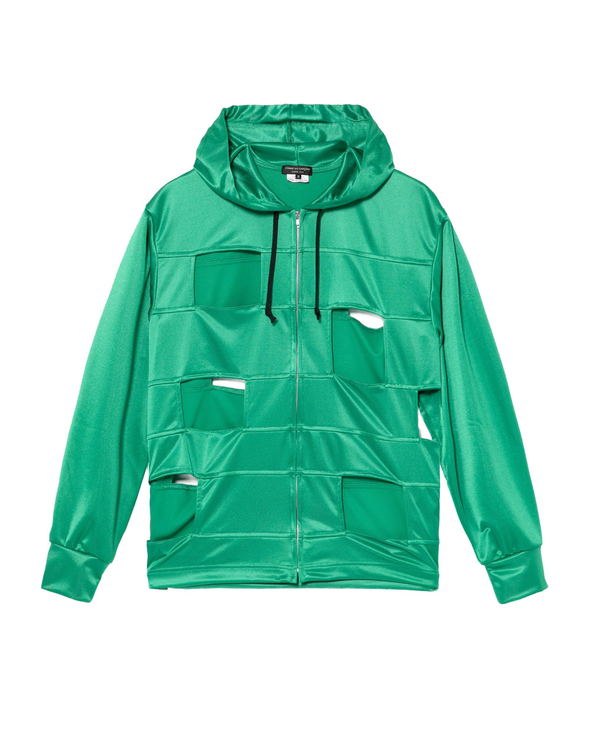 Square cut-outs hoodie by COMME DES GARCONS