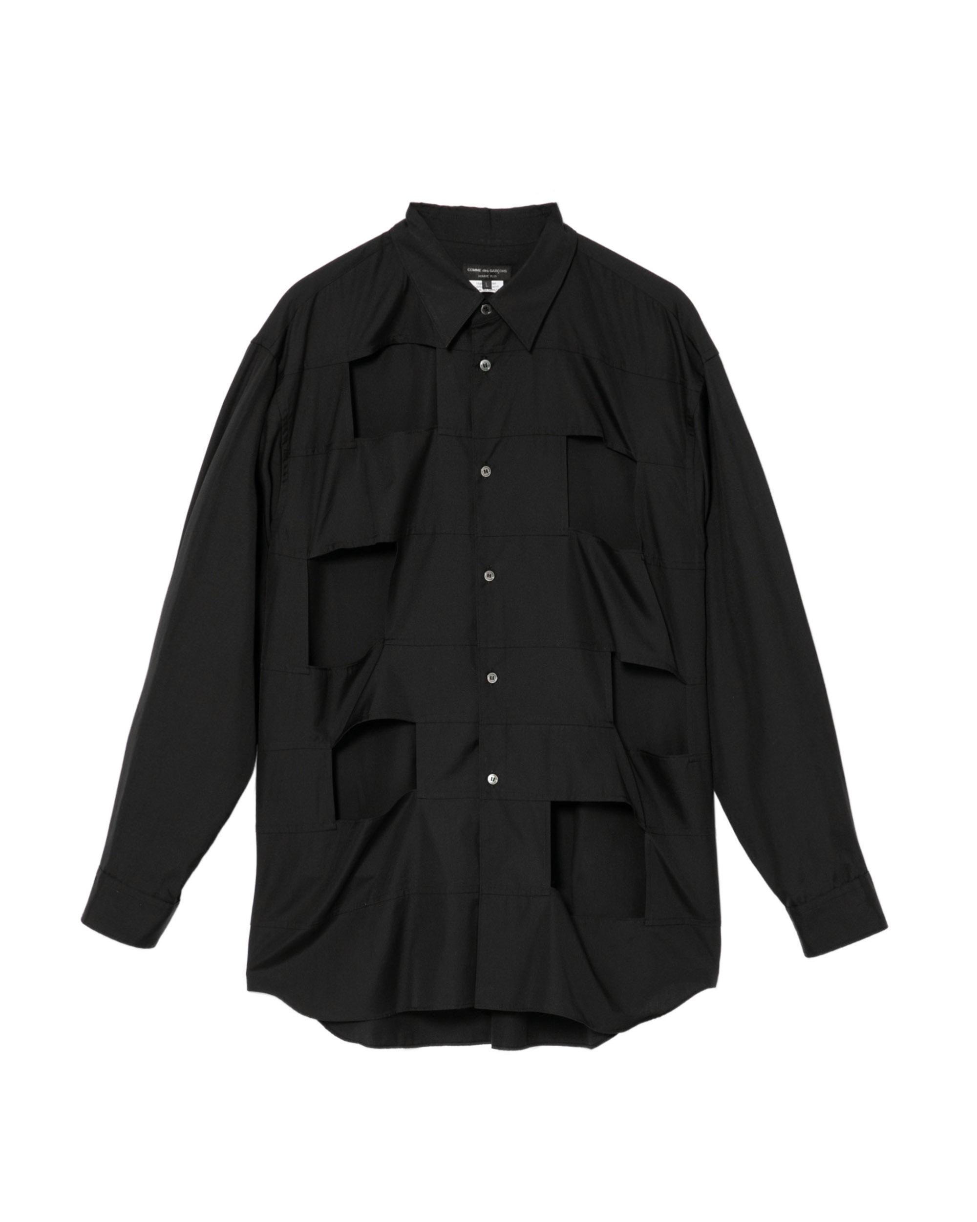 Square cut-outs shirt by COMME DES GARCONS