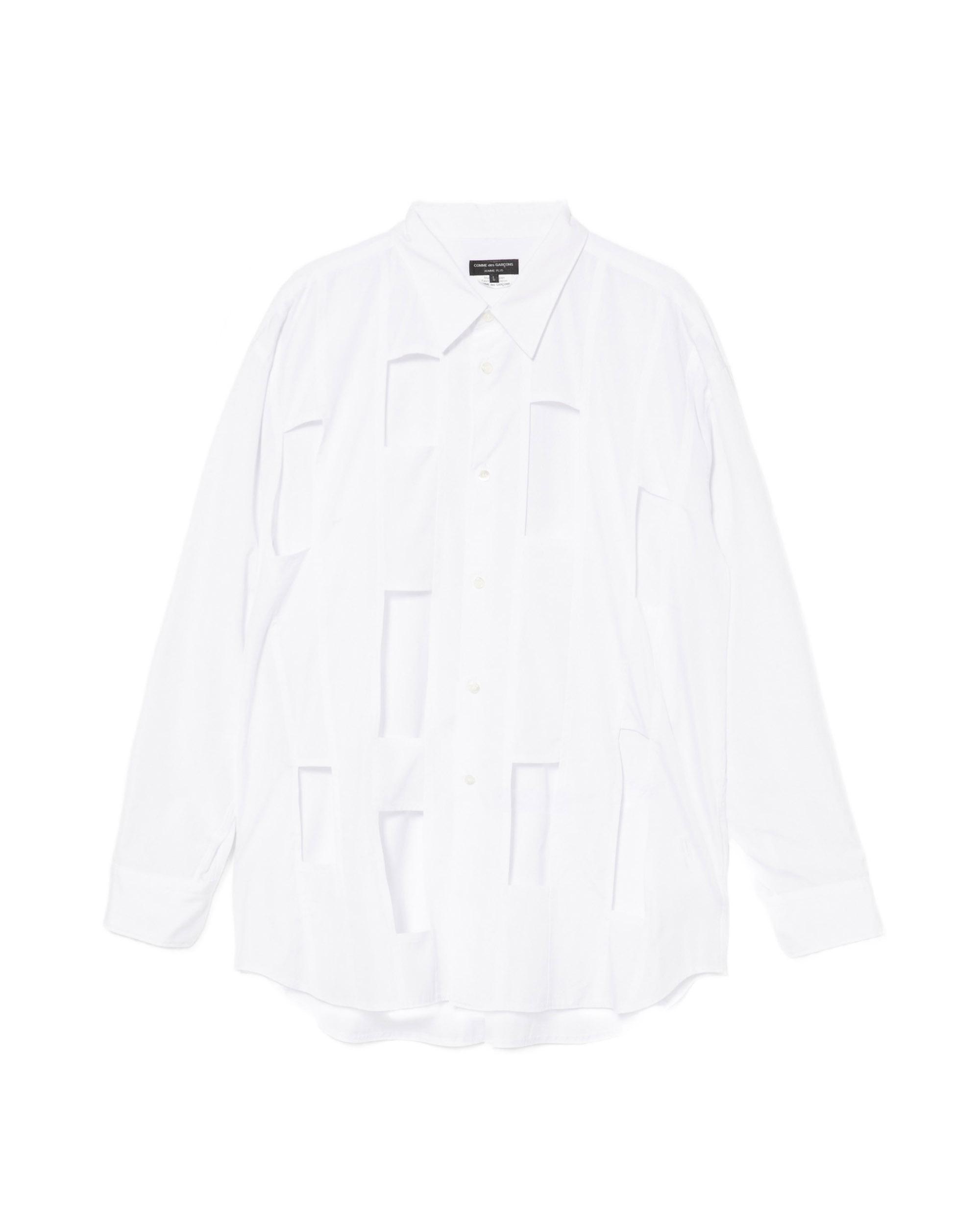 Square cut-outs shirt by COMME DES GARCONS