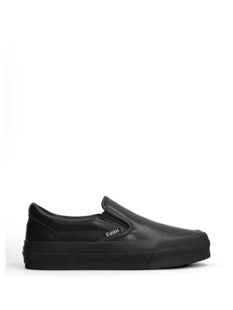 Steer slip-on leather sneakers by COMME DES GARCONS