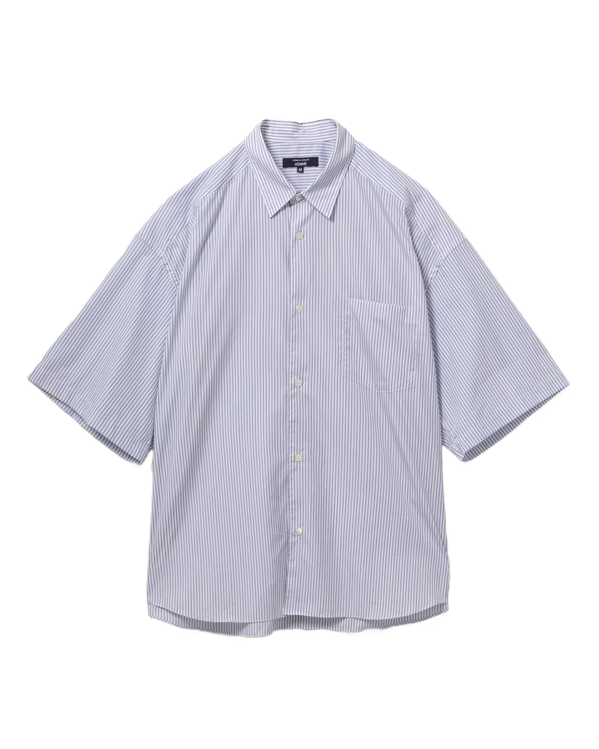 Striped short-sleeve shirt by COMME DES GARCONS