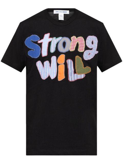 Strong Will T-shirt by COMME DES GARCONS