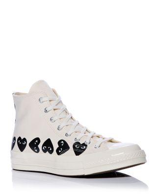 Unisex Chuck 70 Heart High Top Sneakers by COMME DES GARCONS