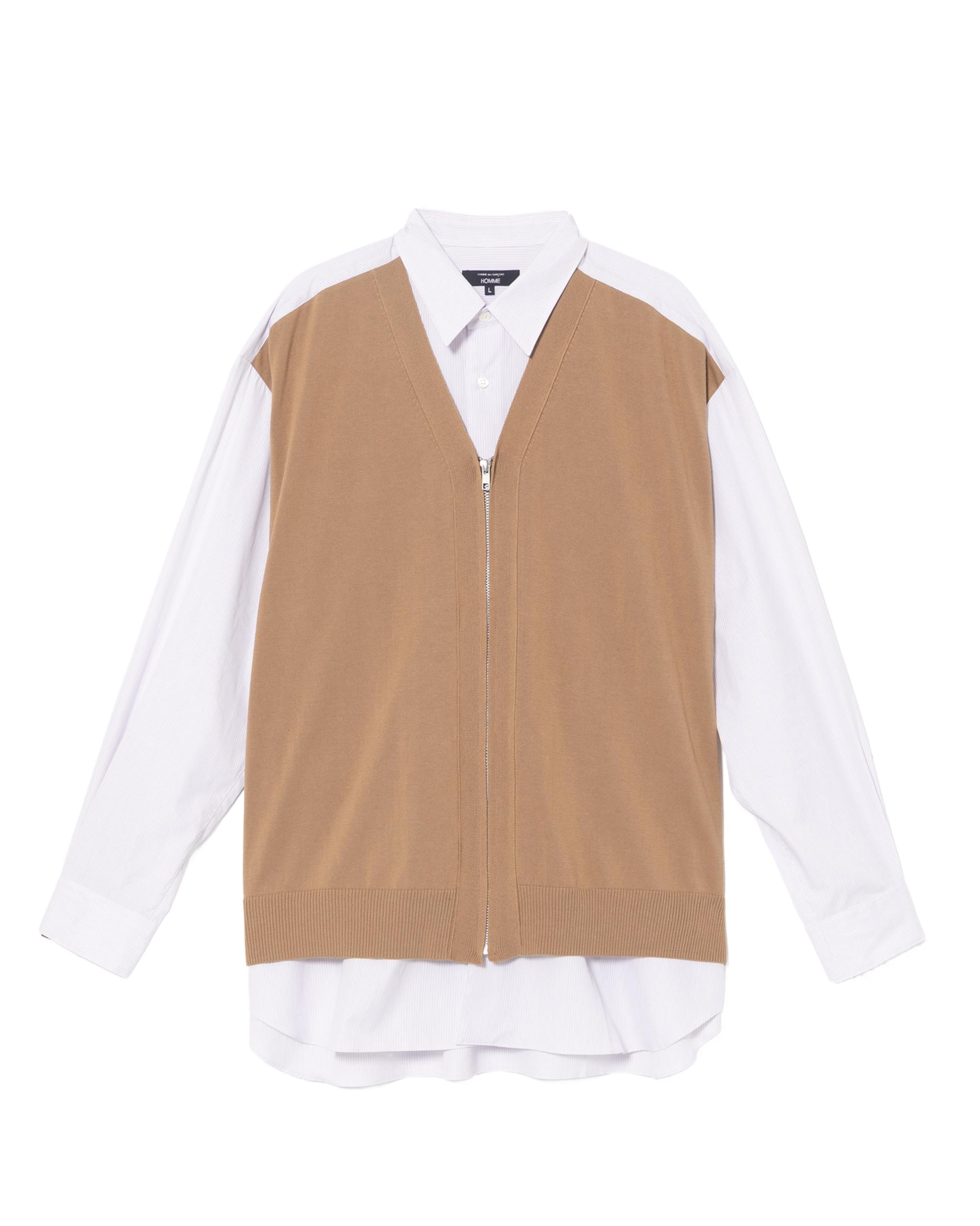 Vest layer shirt by COMME DES GARCONS
